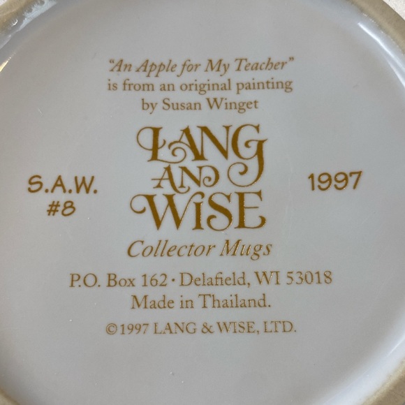 1997 “An Apple For My Teacher” by Susan Winget - Picture 3 of 3
